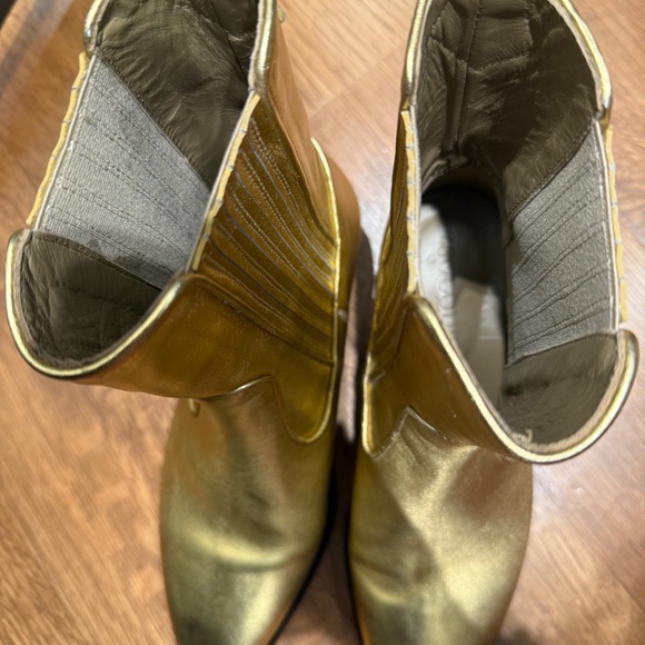 Socque Ankle boots gold size 40 - Picture 7 of 7